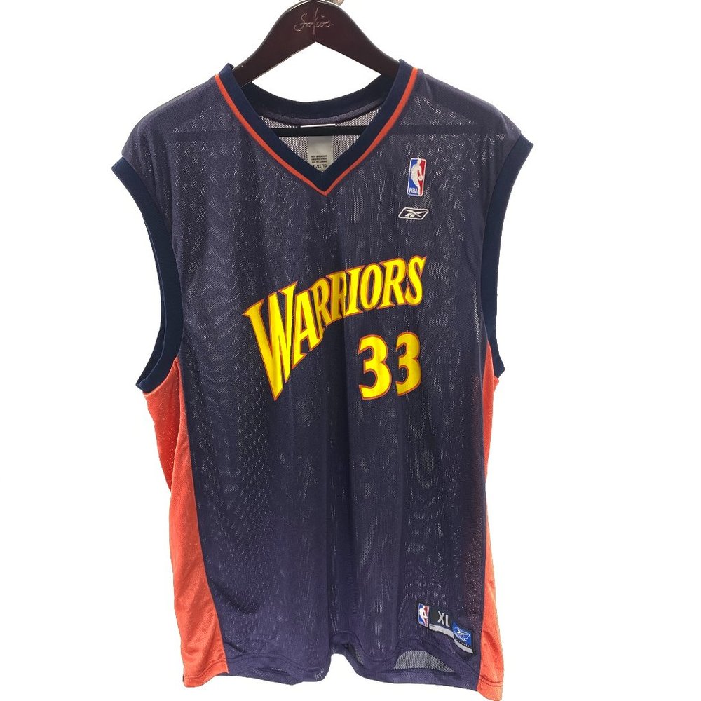 WARRIORS 33 Reebok XL Purple Jersey Jamison